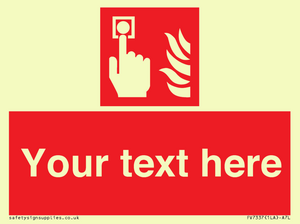 Custom Fire Alarm call point